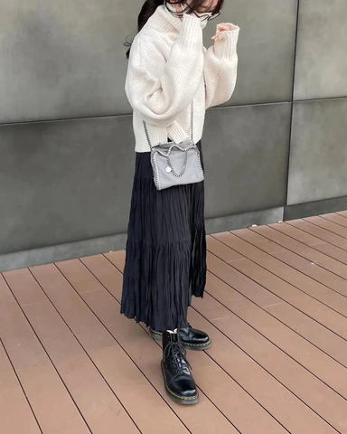 お悩み相談　vol.1  ワッシャープリーツスカートのあれこれ。