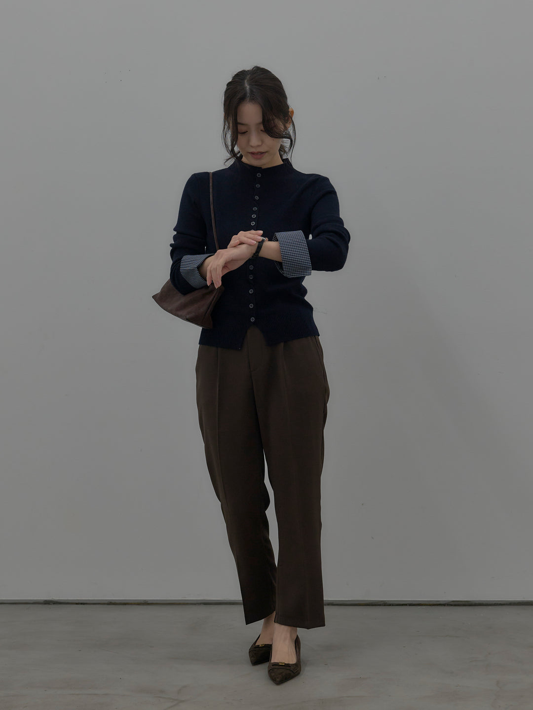 ベーシックテーパードパンツ