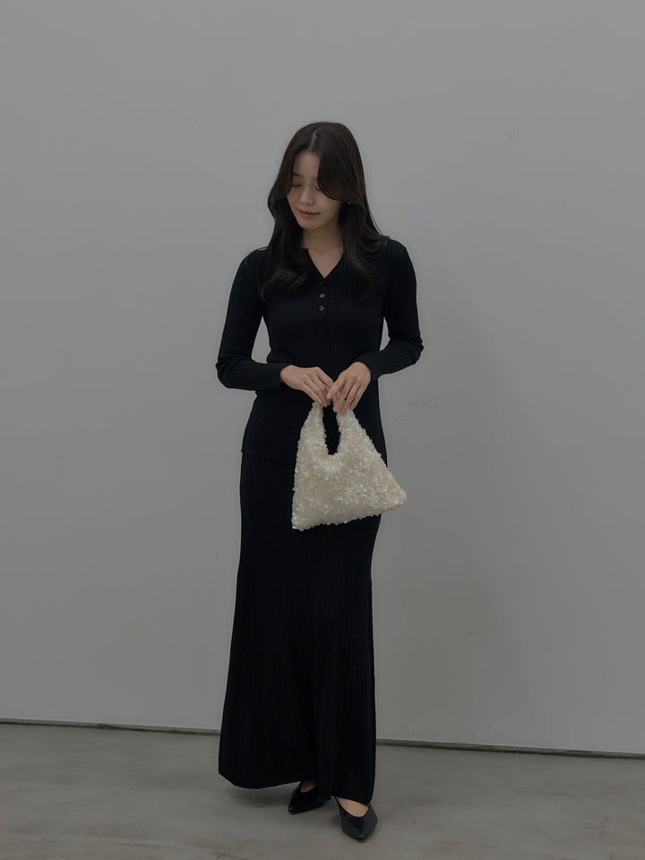 リブポロスカートSET UP