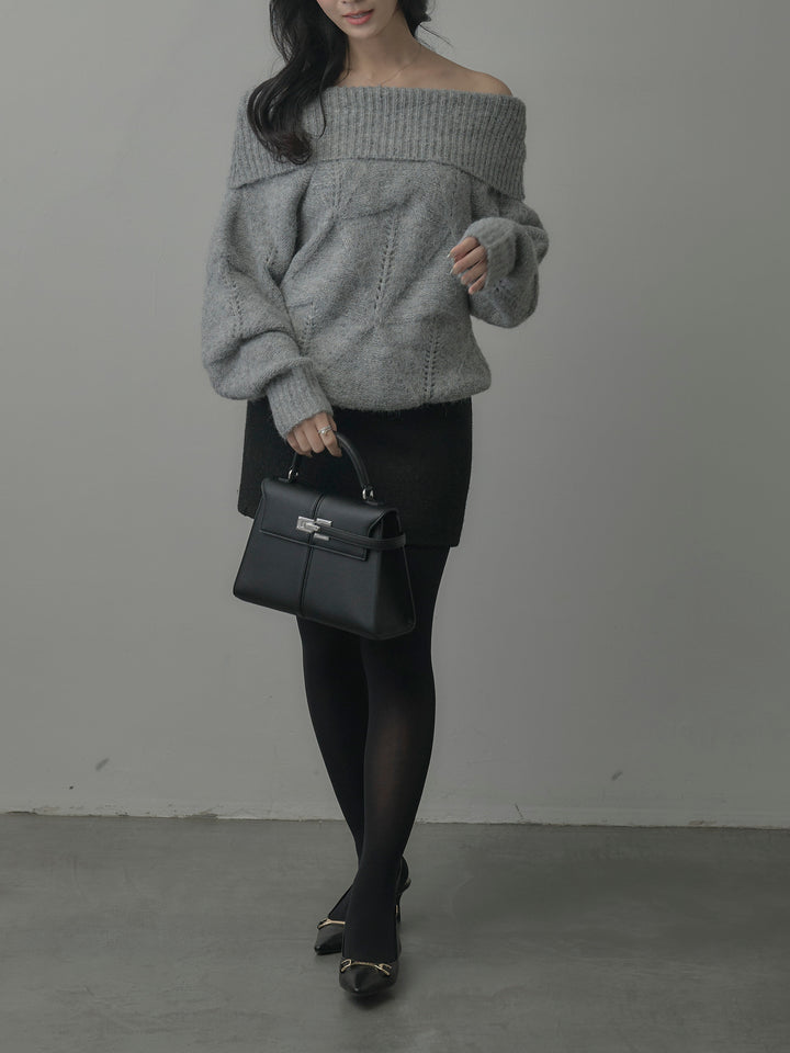 ブークレ台形ミニスカート