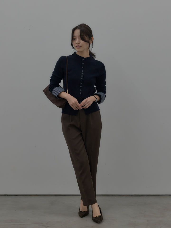 ベーシックテーパードパンツ