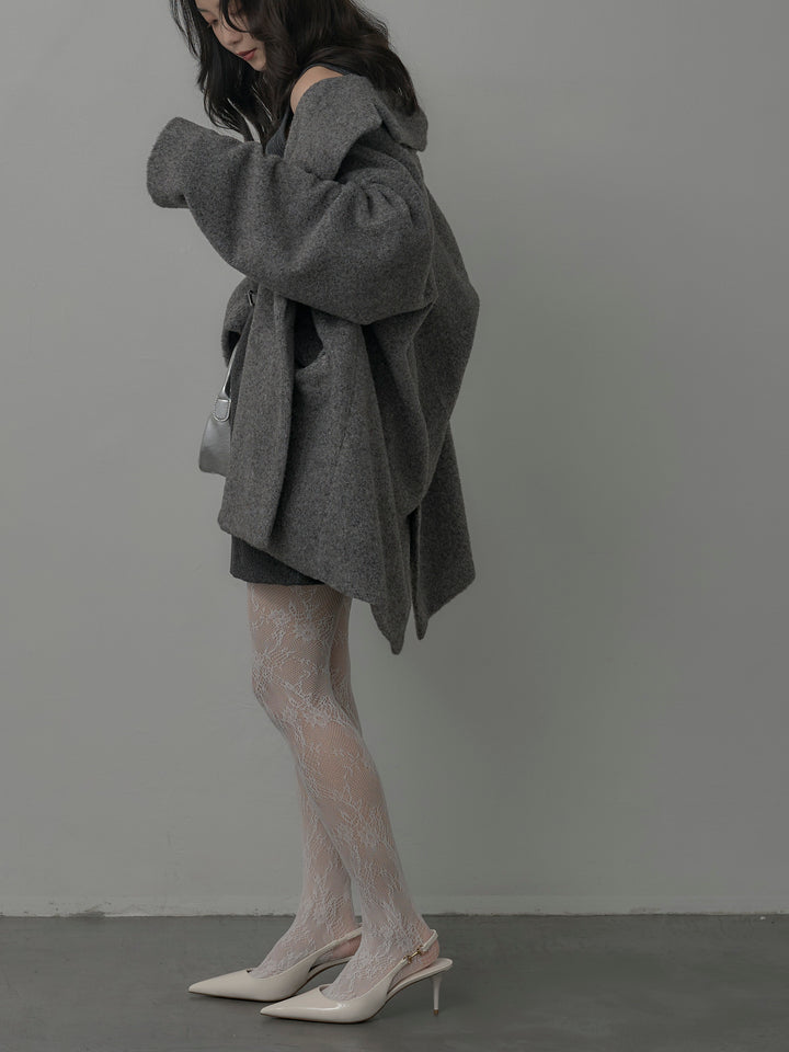 [予約]プチハイネックリブニットタンク