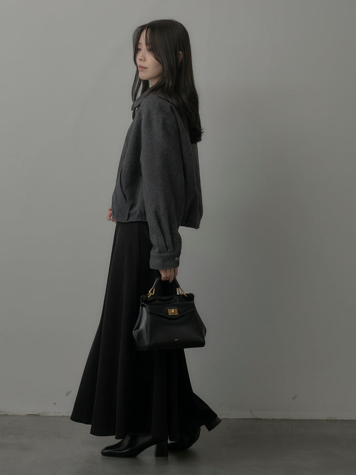 リラクシーフレアロングスカート