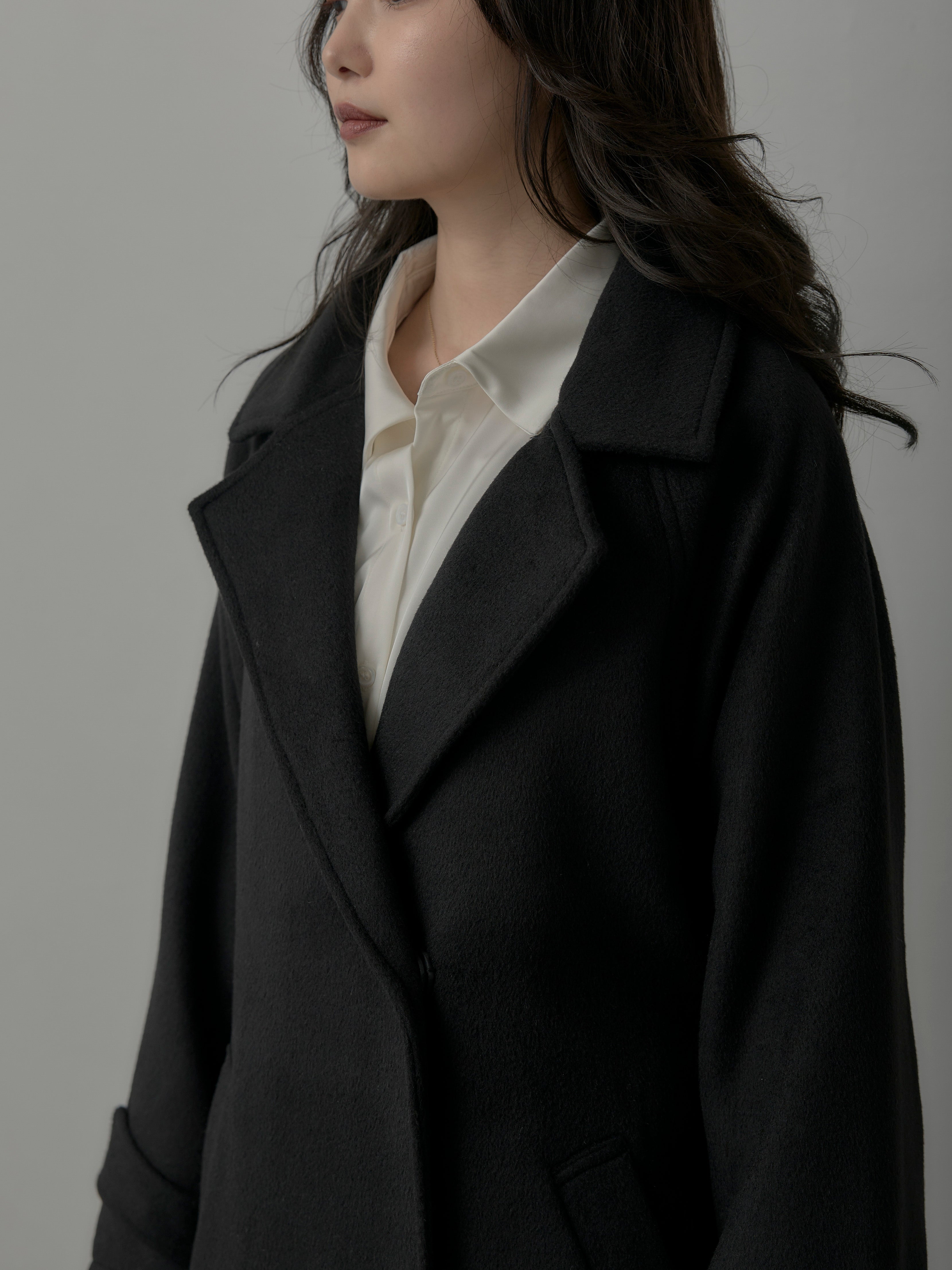 LE PHIL 110,000円ソフトウールリバートレンチコート ソフトウールリバートレンチコート | LE PHIL（ル フィル