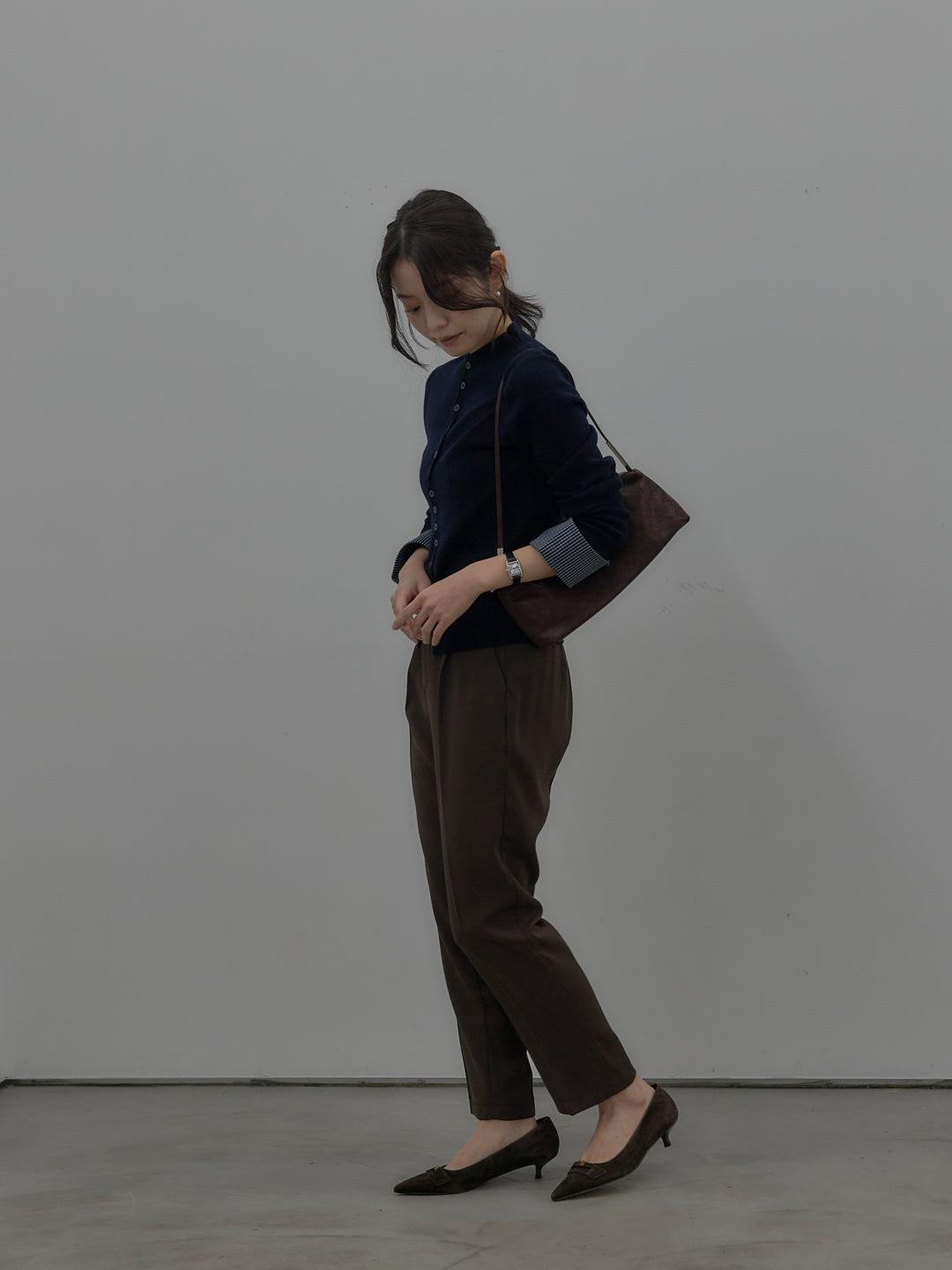 ベーシックテーパードパンツ