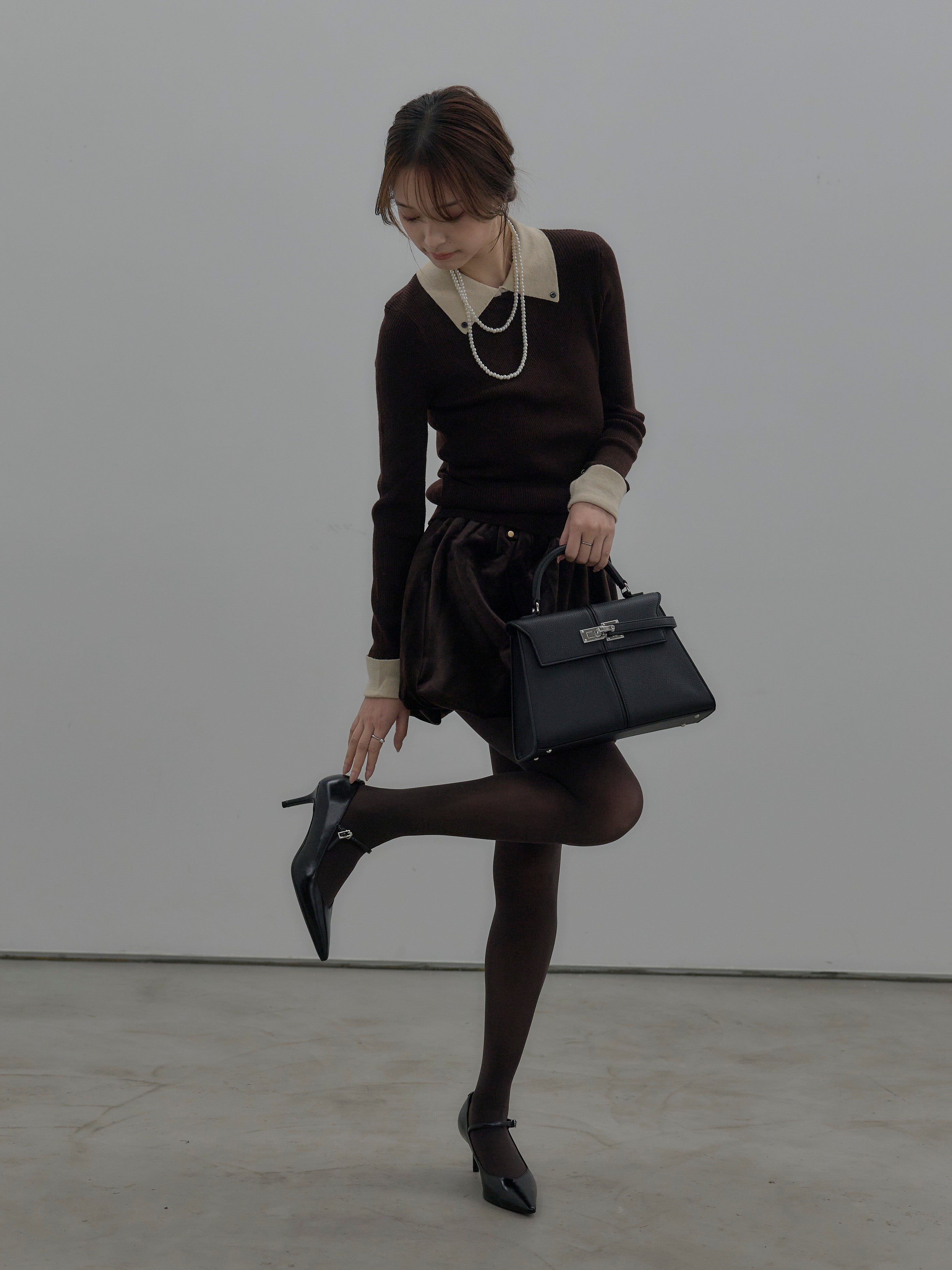 ベロアバルーンミニスカート(インパン付き) – nairo