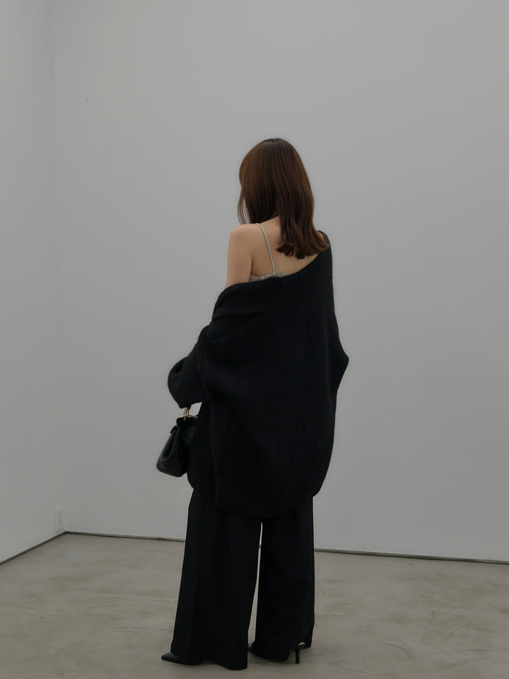 レースサテンキャミソール