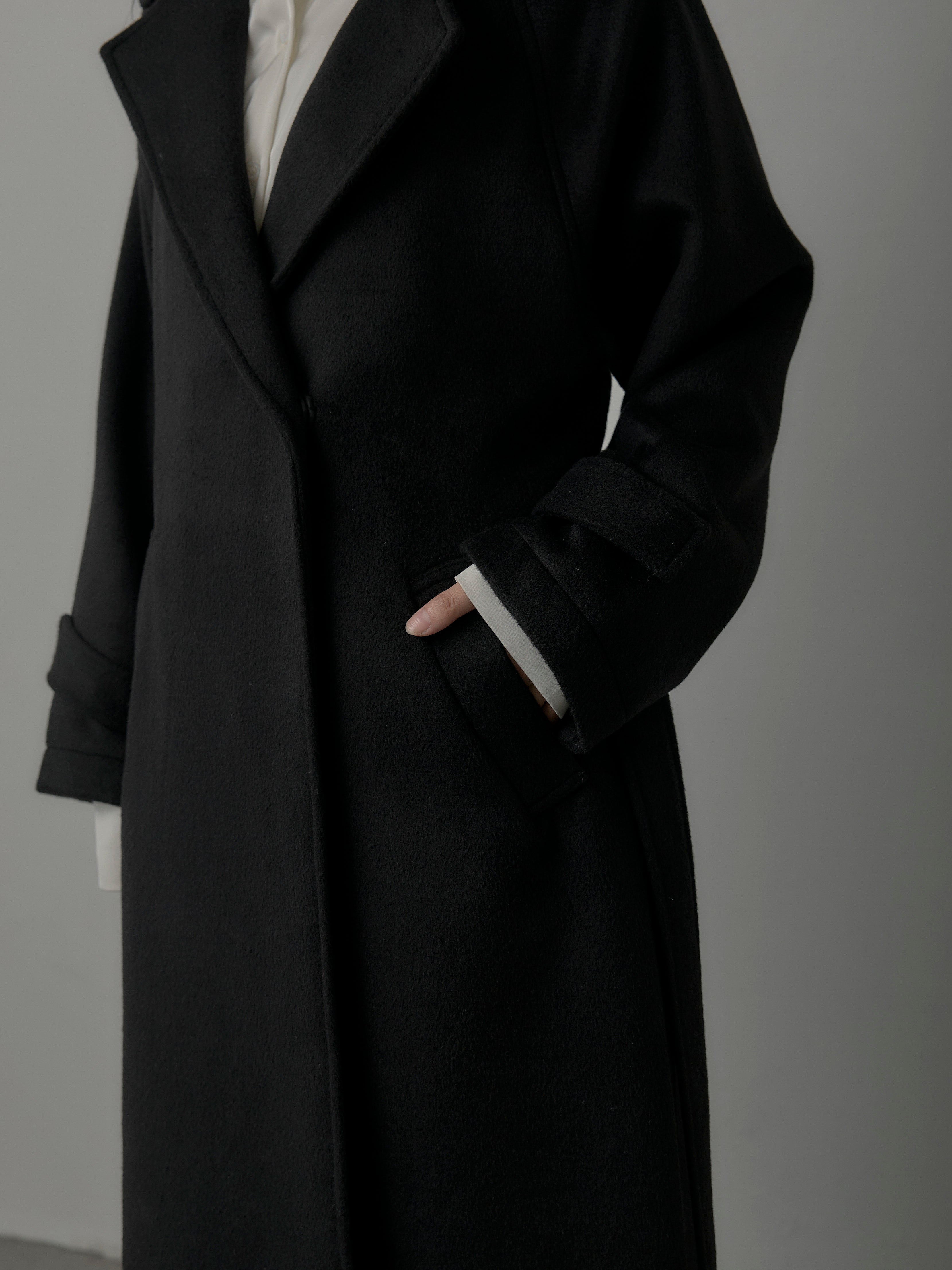 Essential】ソフトウールリバートレンチコート – nairo