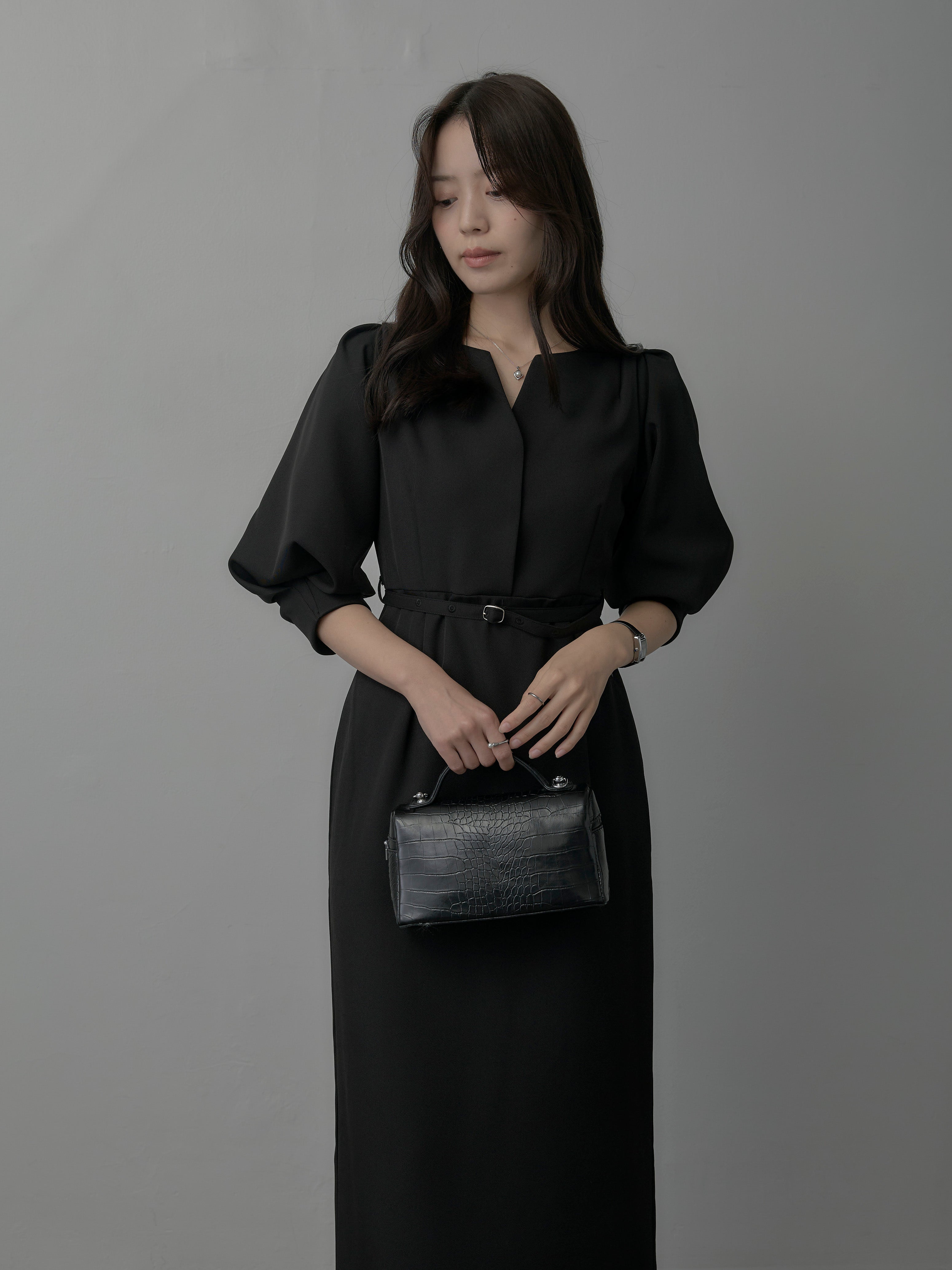 Essential】裾レースパフスリーブワンピース – nairo