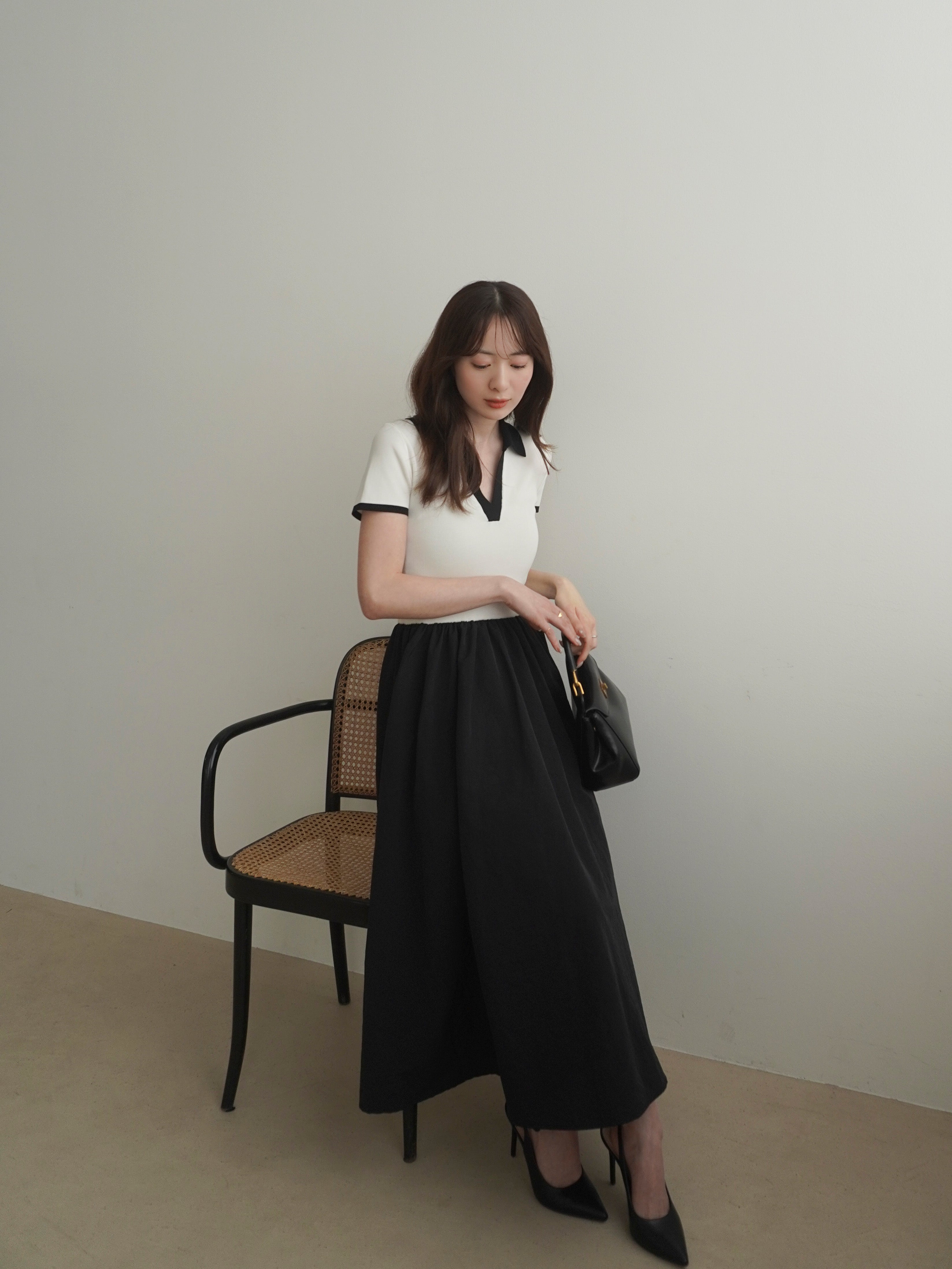 the toé Hydra Polo Onepiece Sサイズ ブラック Hydra Polo Onepiece