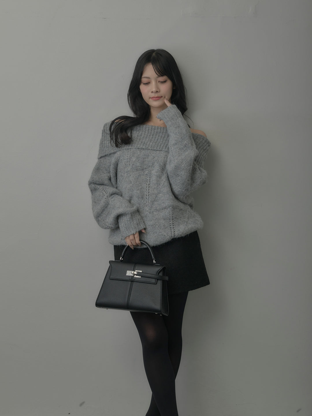 ブークレ台形ミニスカート