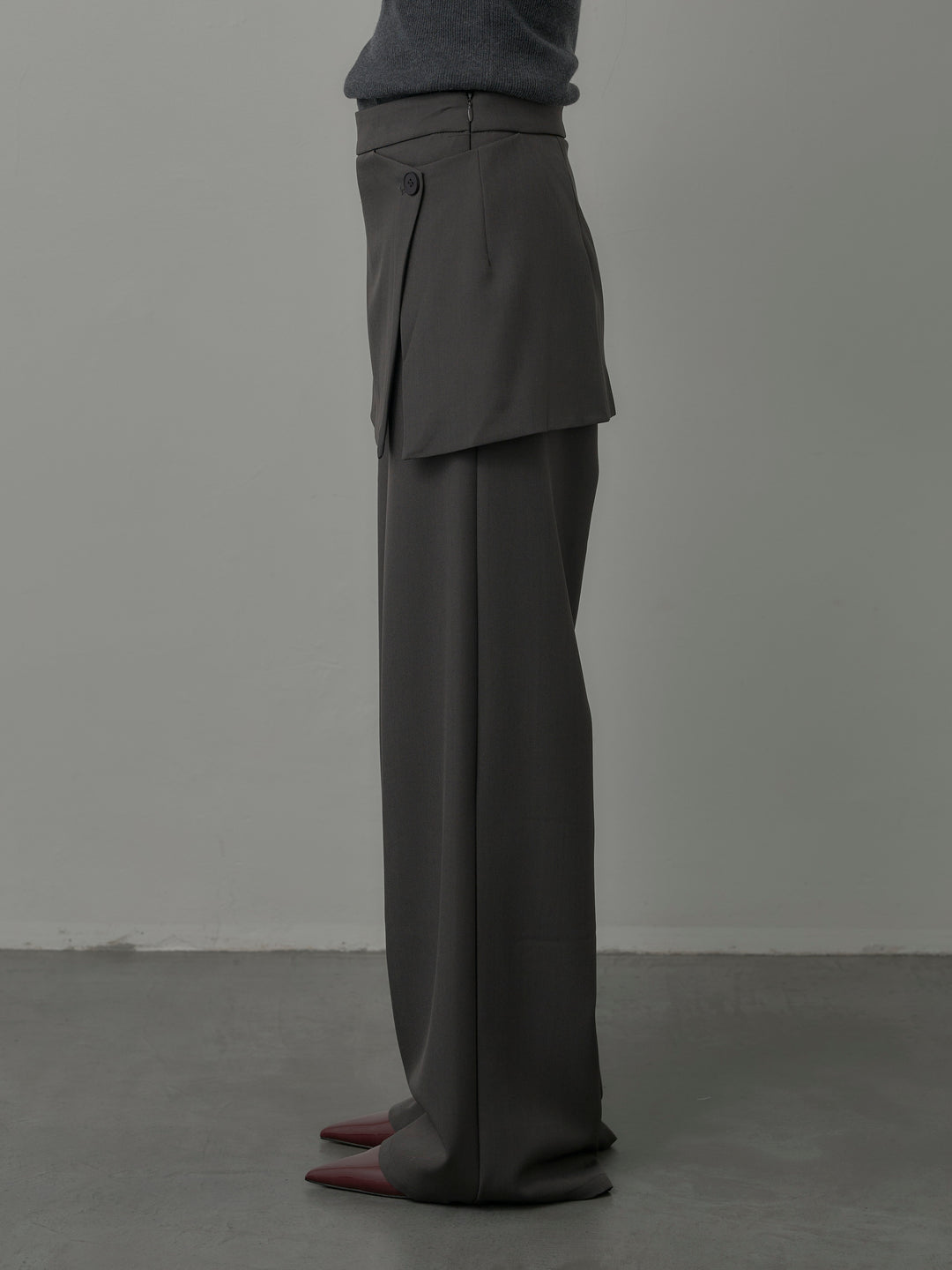 [予約]ラップワイドパンツ