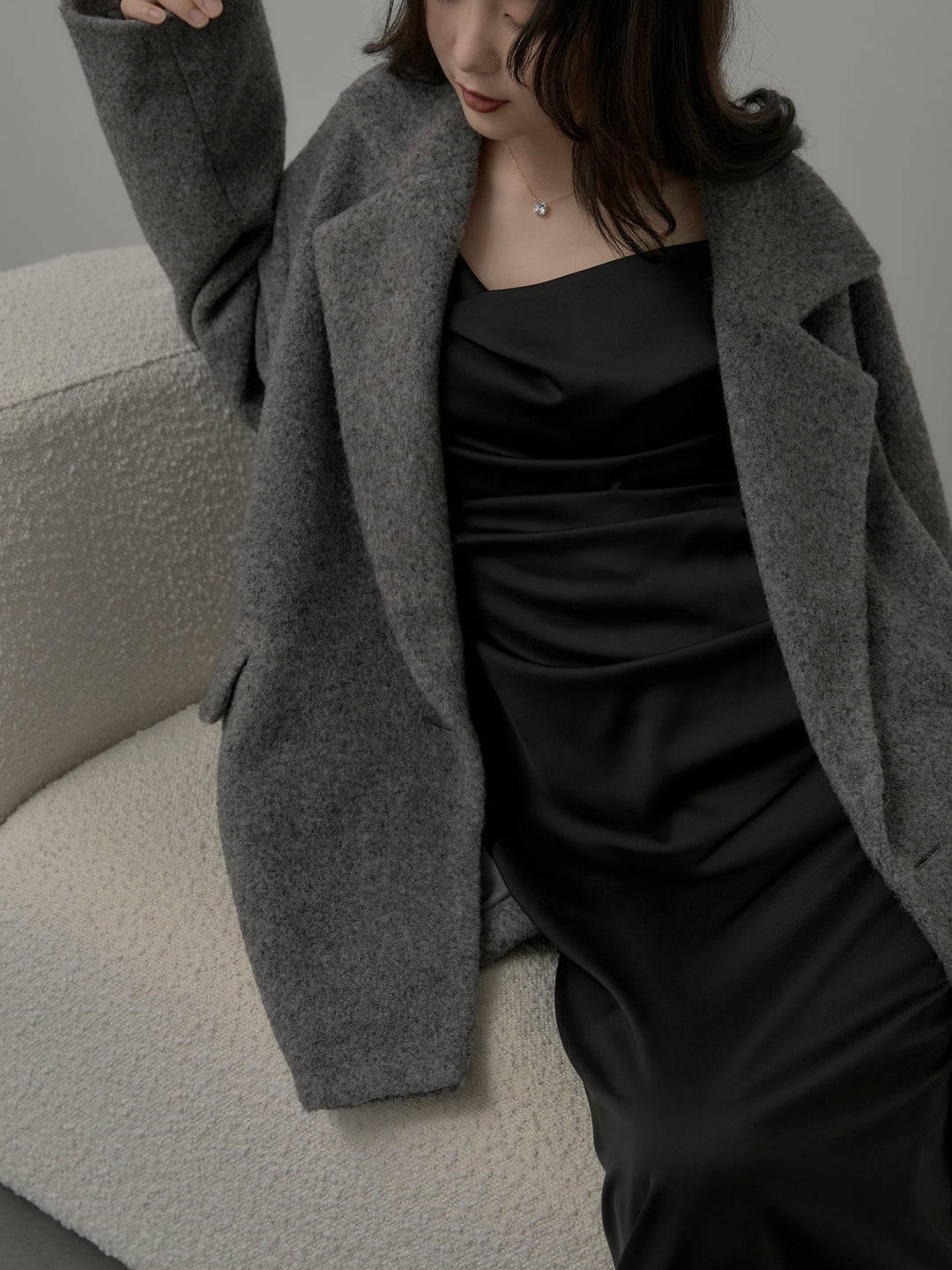 【Essential】オーバーサイズジャケットコート