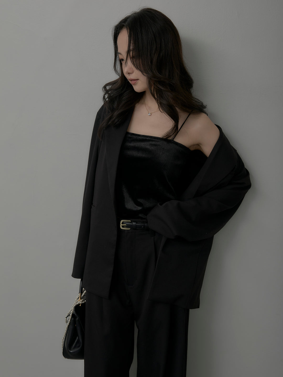 【Essential】ボックスシルエットテーラードジャケット