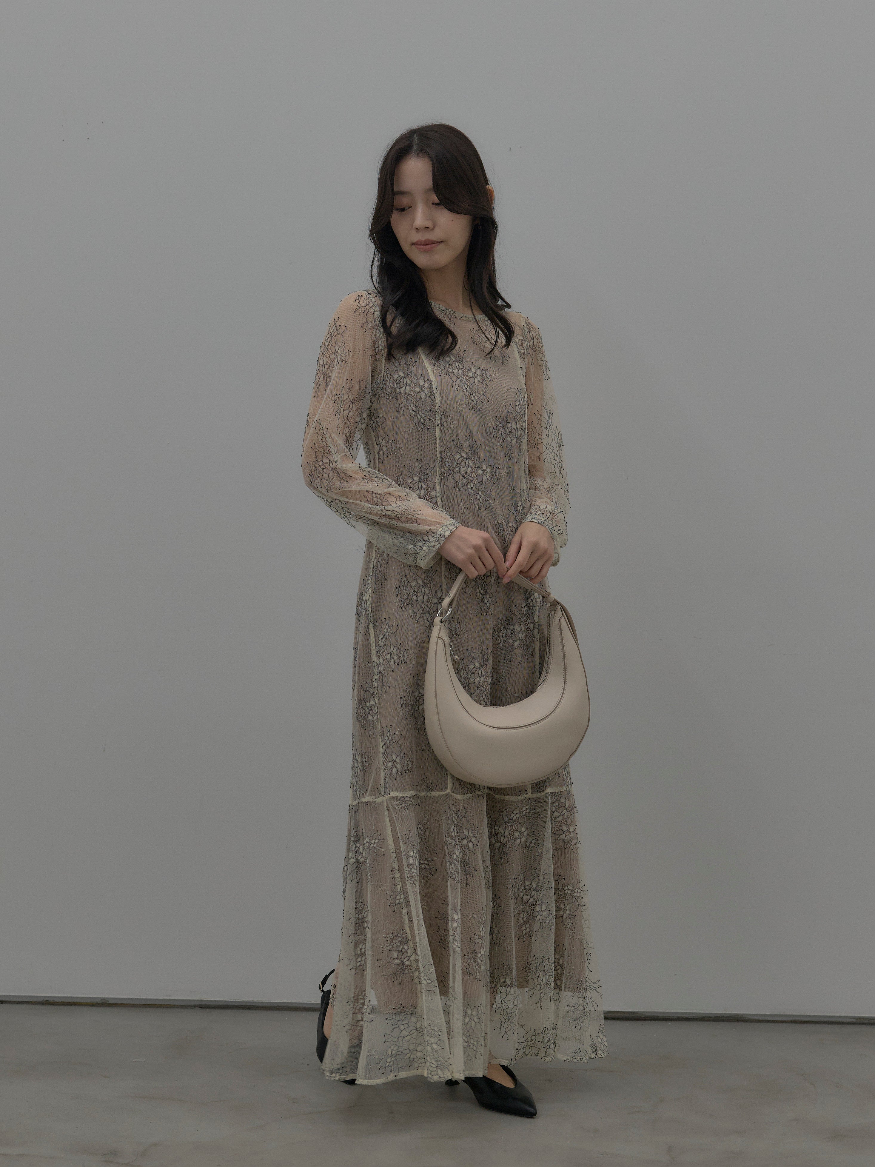 essential】レディシルエットレースドレス – nairo