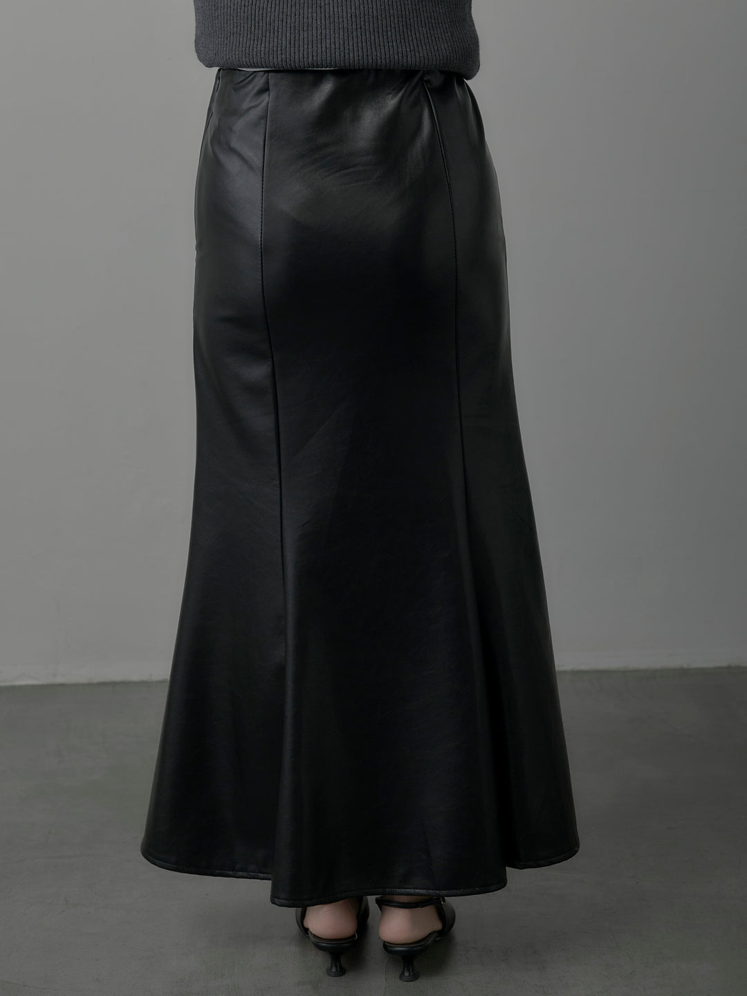 レザーマーメイドスカート