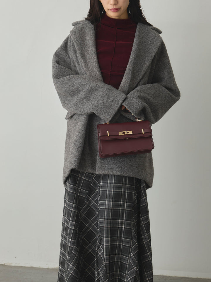 [予約]メッシュベロアノースリーブトップス