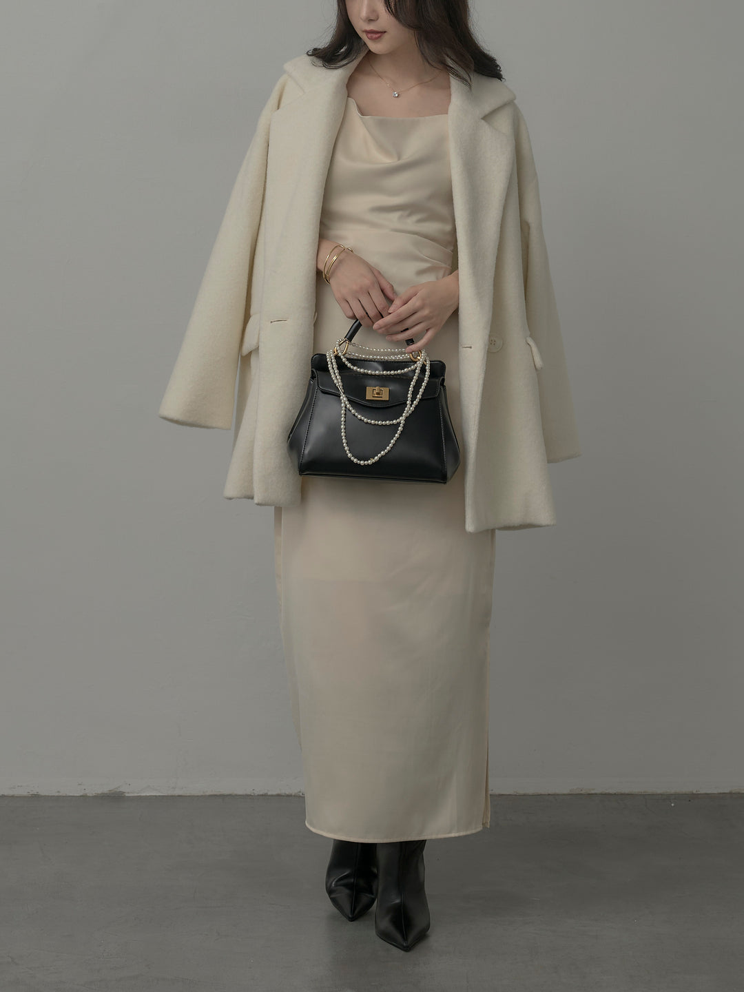 【Essential】オーバーサイズジャケットコート