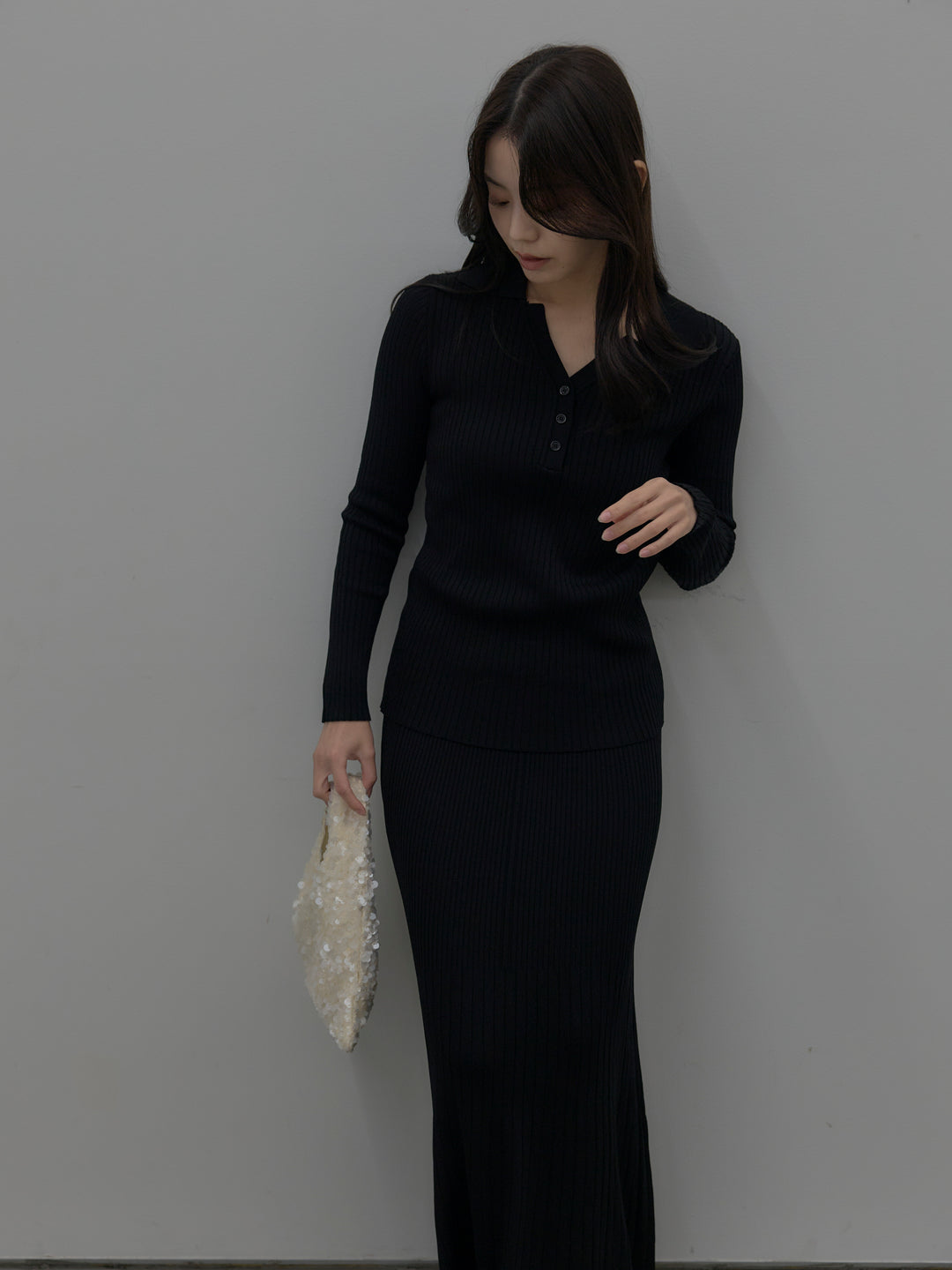 リブポロスカートSET UP