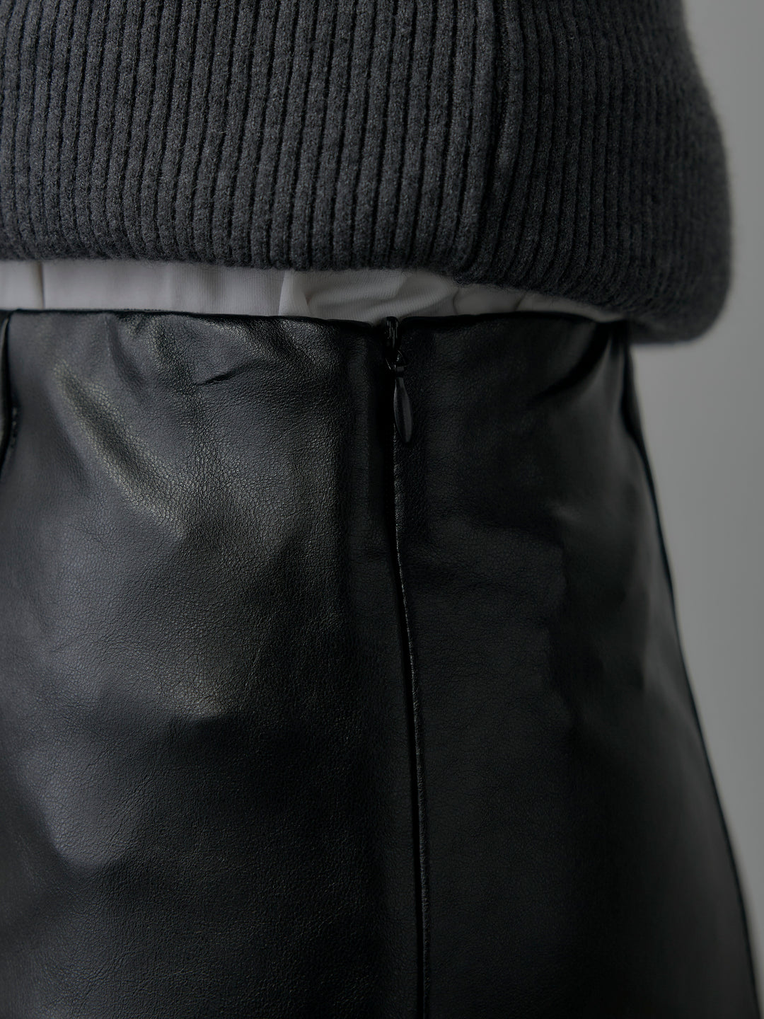 レザーマーメイドスカート