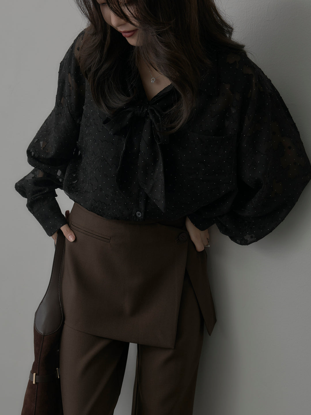 [予約]シアージャガードドットシャツ