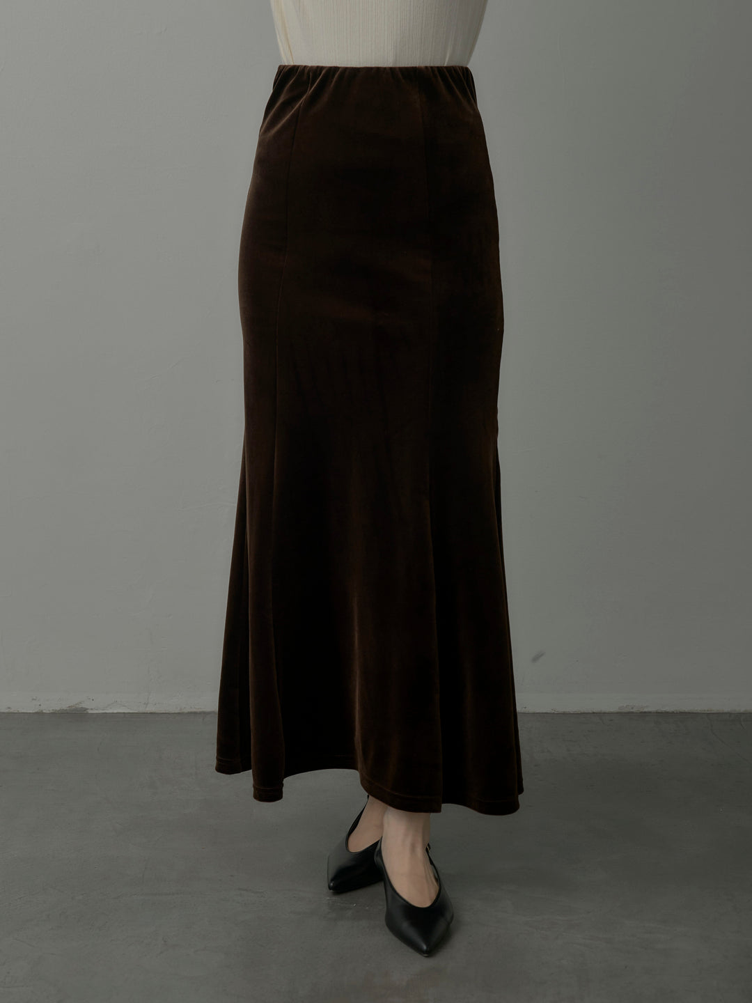 ベロアマーメイドスカート