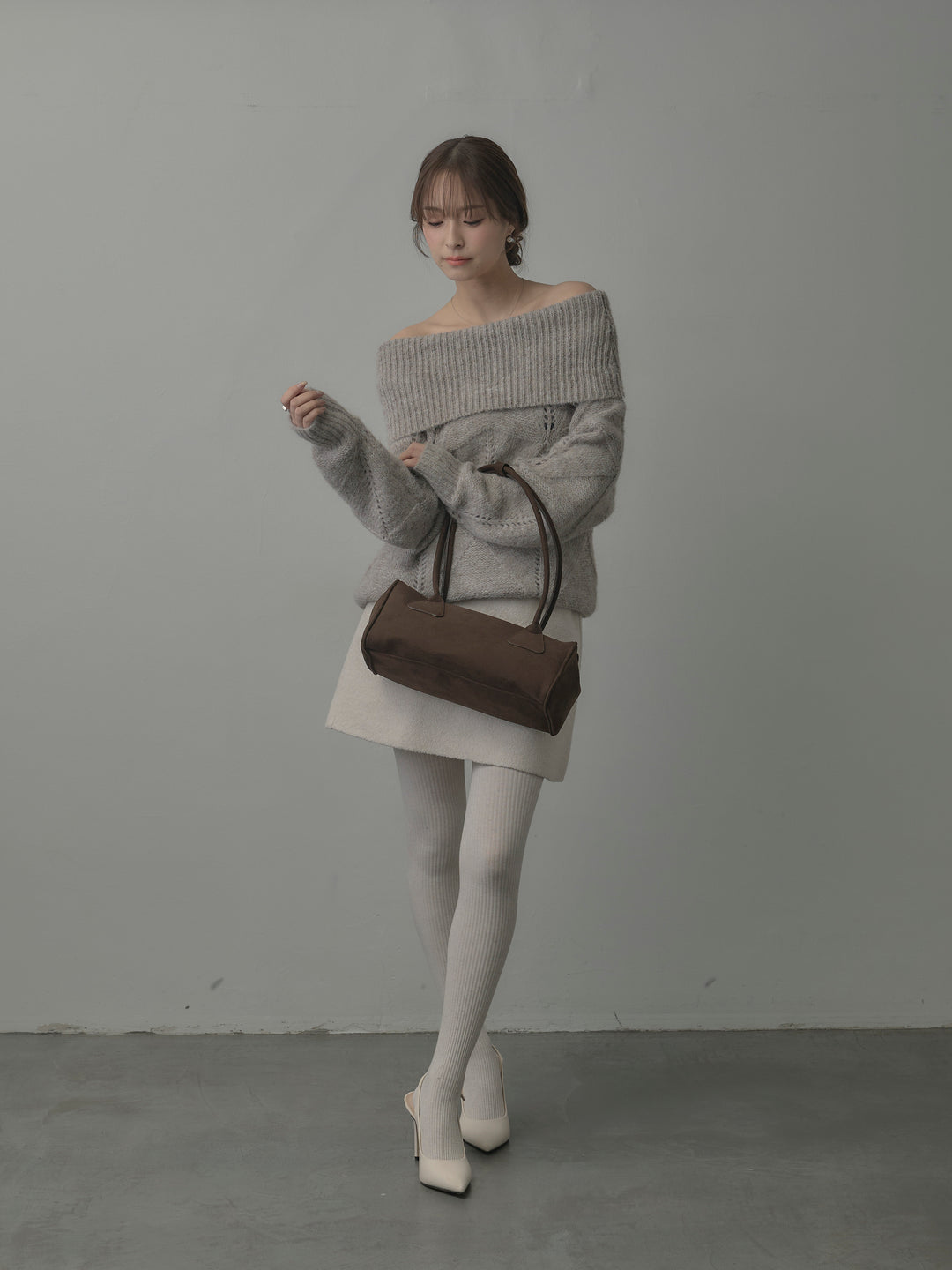 ブークレ台形ミニスカート