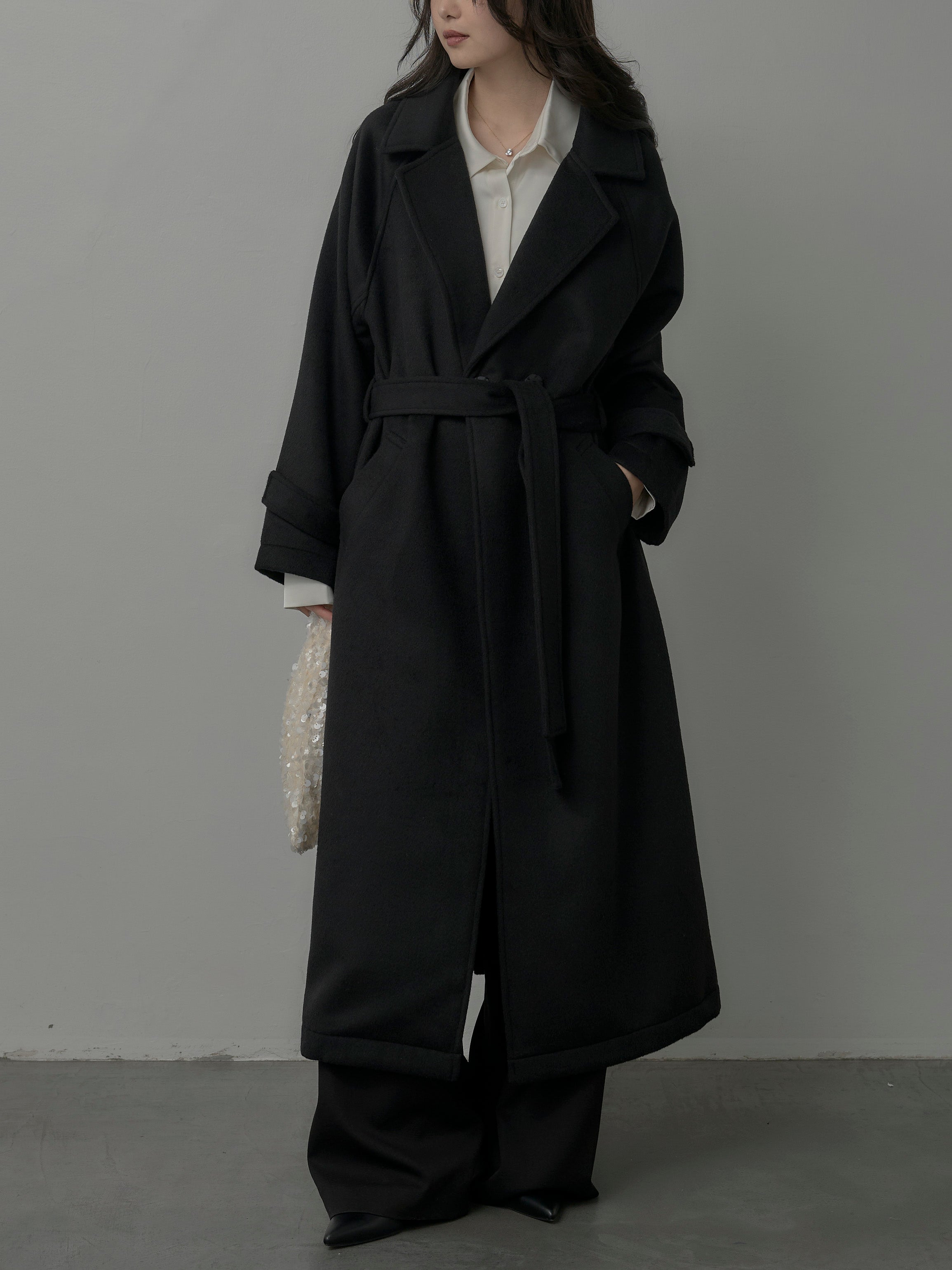 Essential】ソフトウールリバートレンチコート – nairo