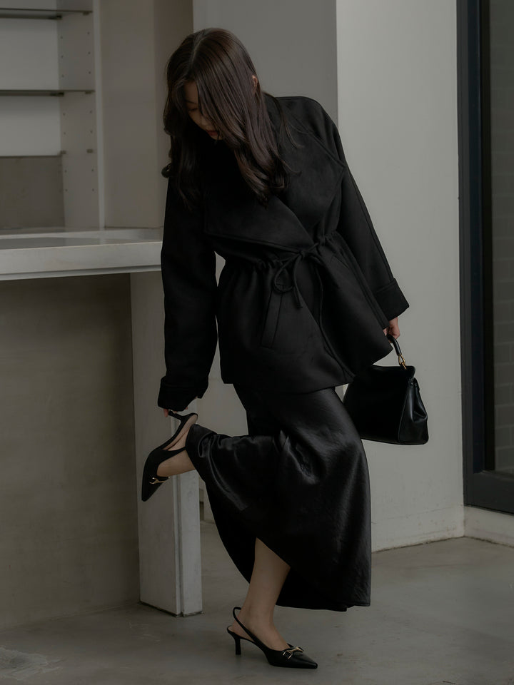 BIGカラースウェードジャケット