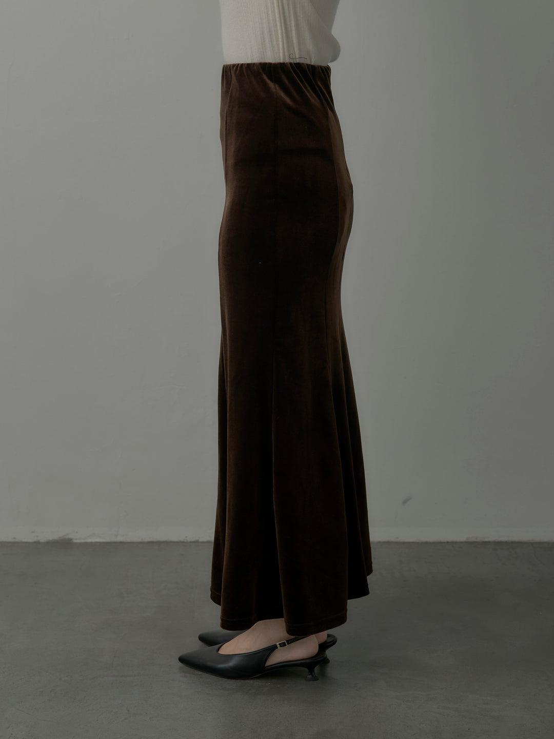 ベロアマーメイドスカート