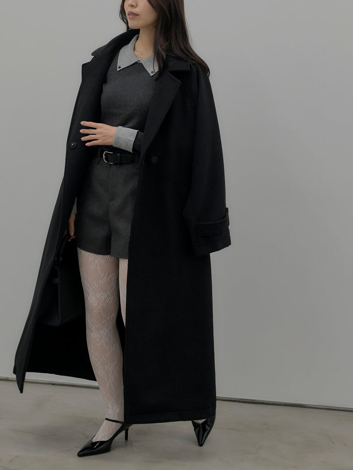 ウールタッチミニショートパンツ