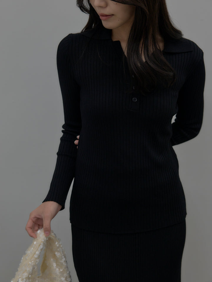 リブポロスカートSET UP