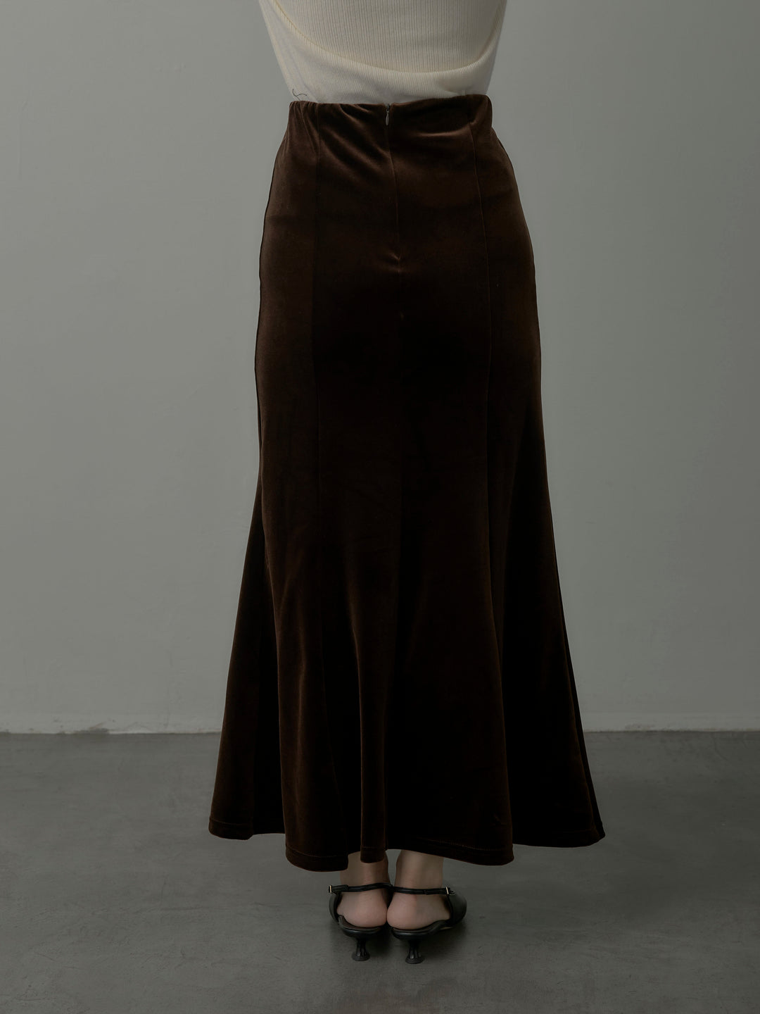 ベロアマーメイドスカート