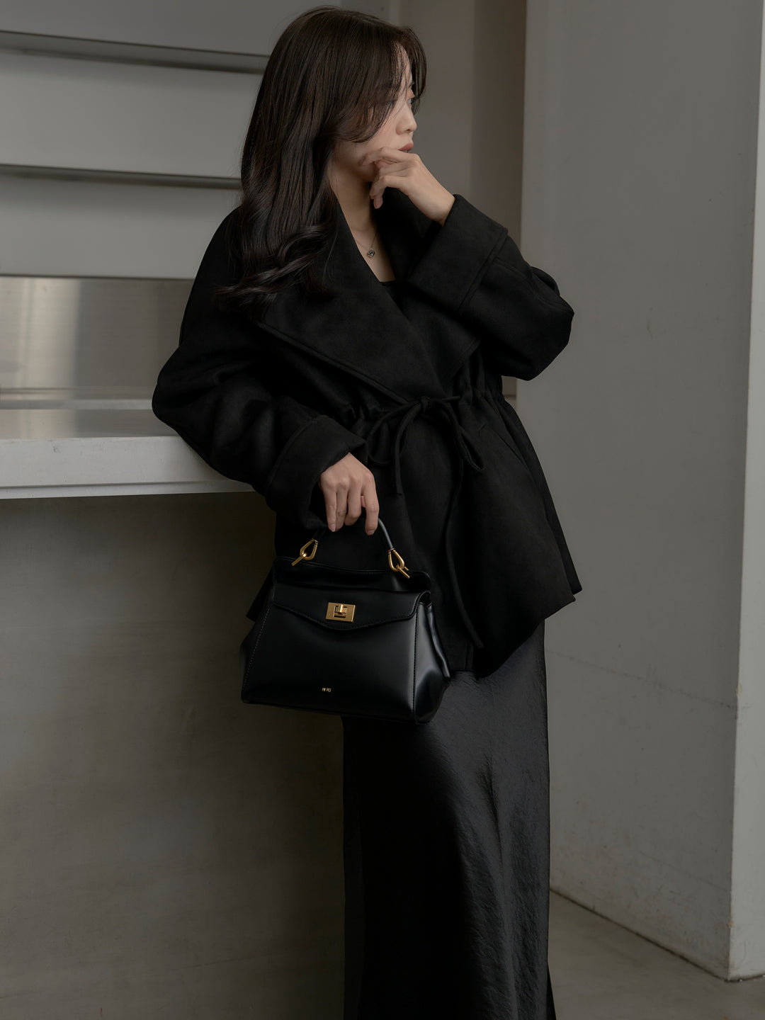 BIGカラースウェードジャケット