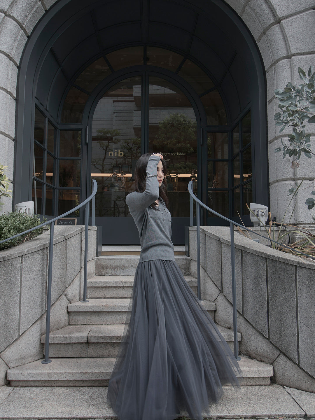 [予約]ボリュームチュールスカート【M】