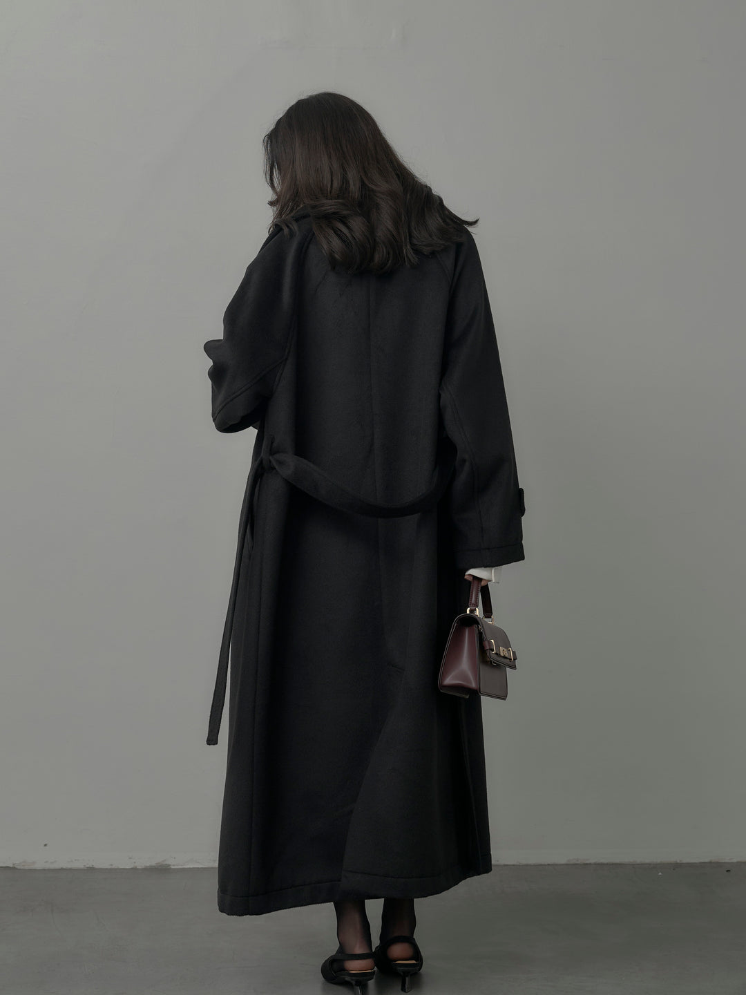 【Essential】ウールタッチミニスカート