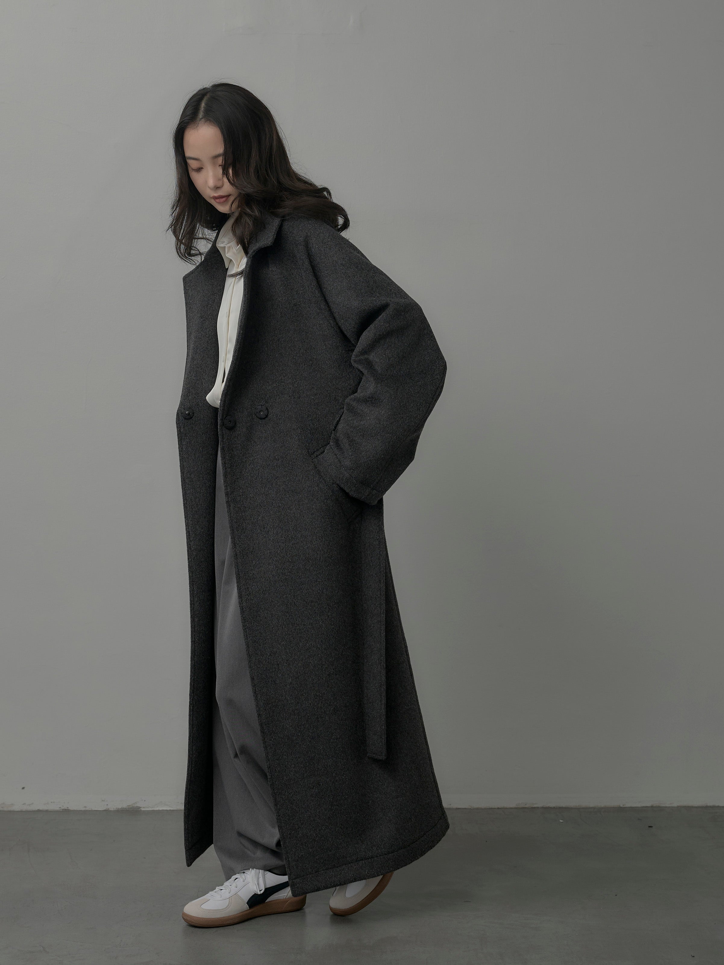 Essential】ソフトウールリバートレンチコート – nairo