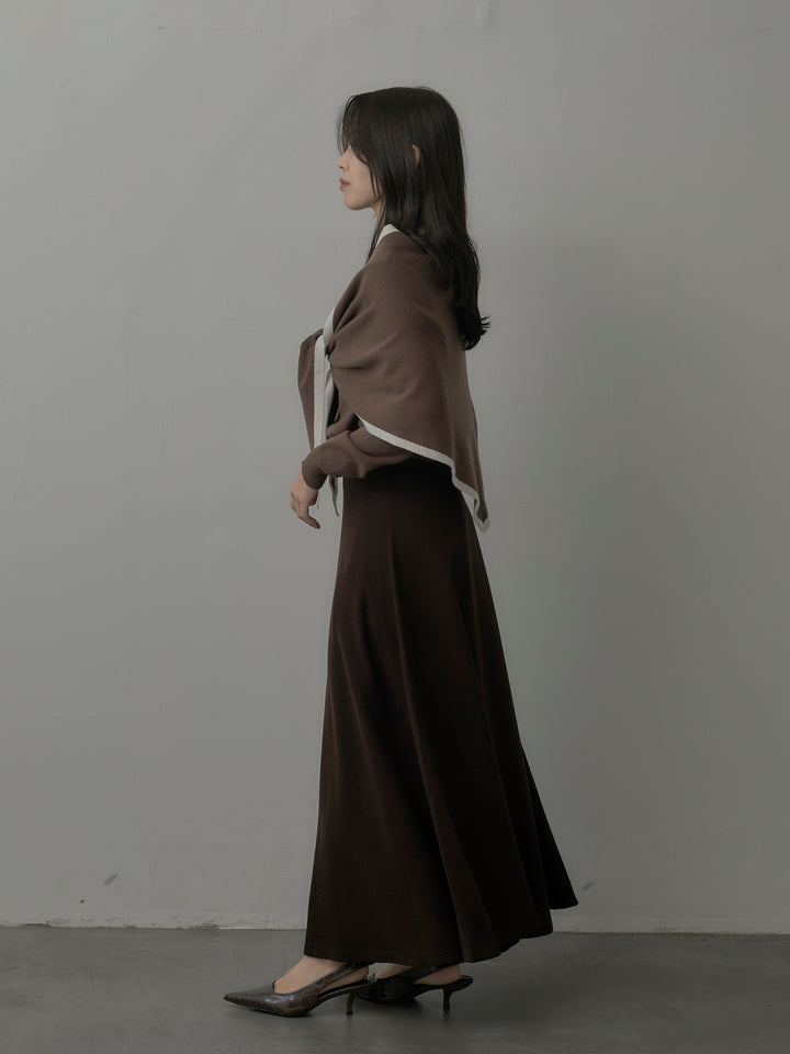 リラクシーフレアロングスカート