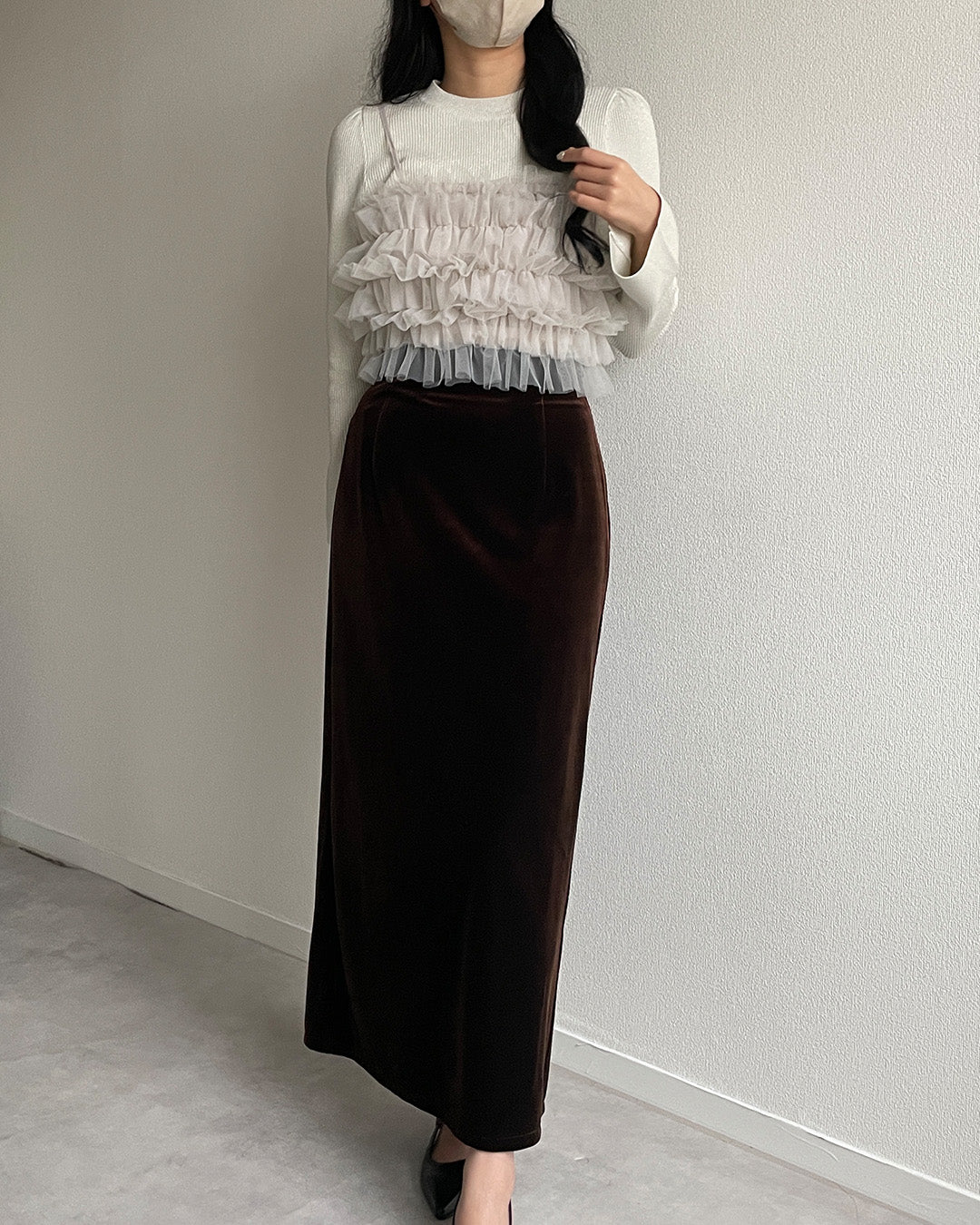 jumelle チュールビスチェホワイト SALE】tulle feather bustier #2カラー | トップス | JUMELLE