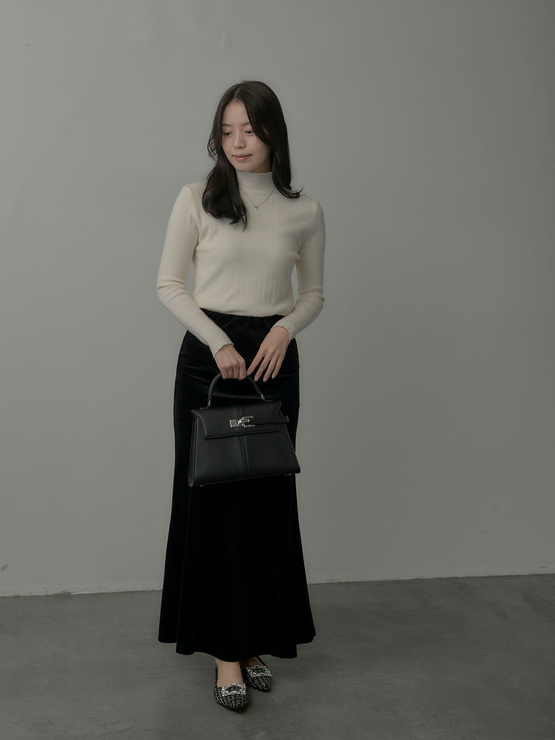 ベロアマーメイドスカート