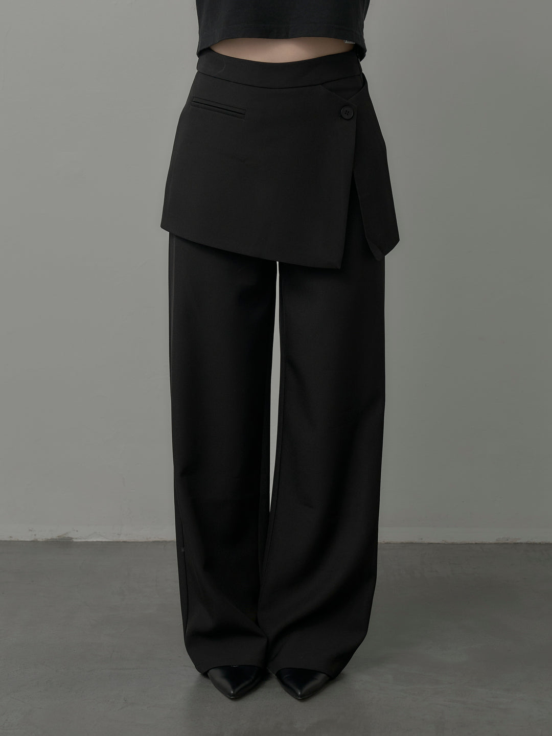 [予約]ラップワイドパンツ