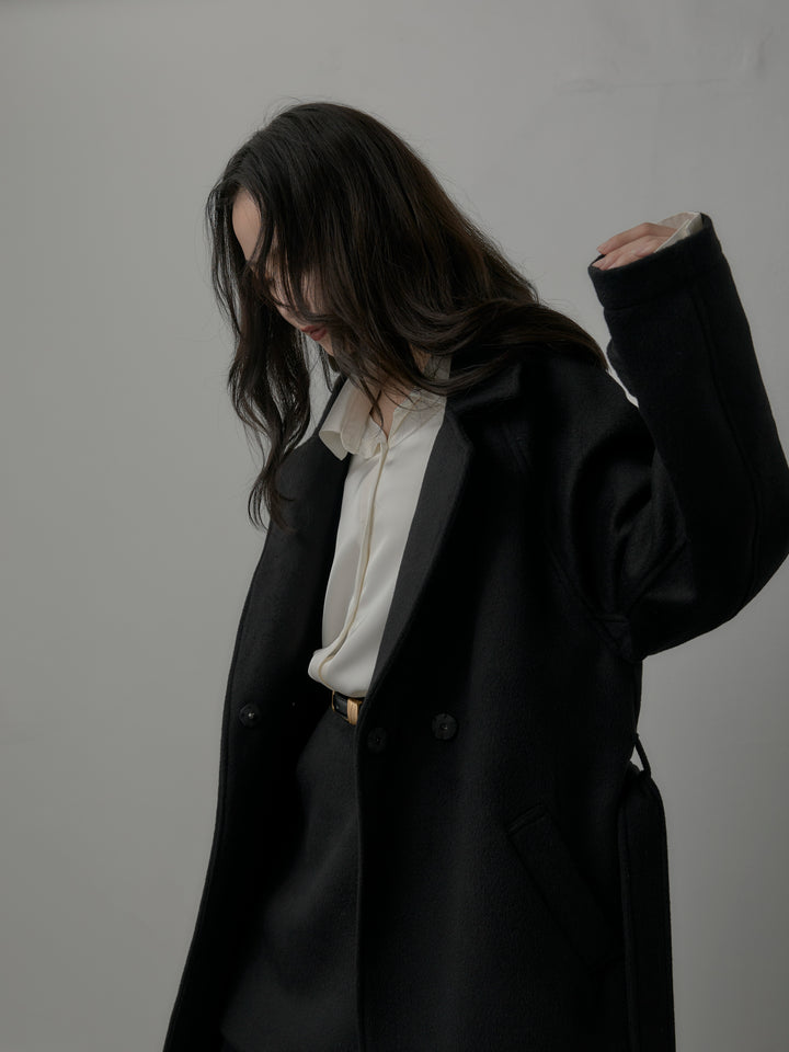 【Essential】ウールタッチミニスカート