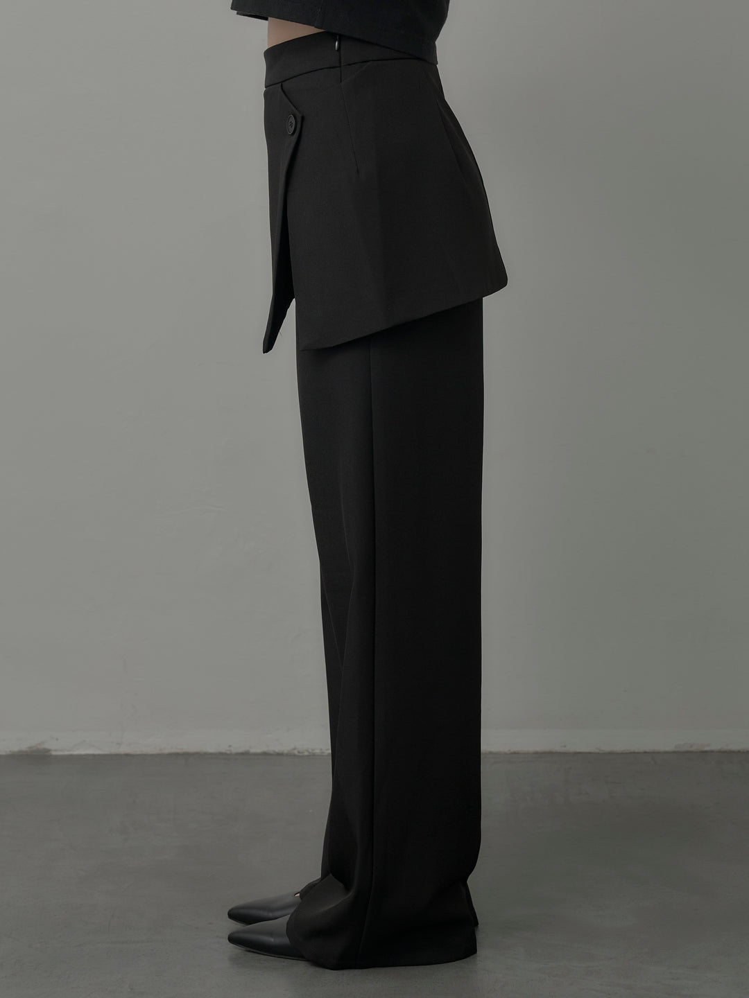 [予約]ラップワイドパンツ