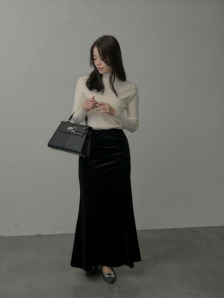 ベロアマーメイドスカート