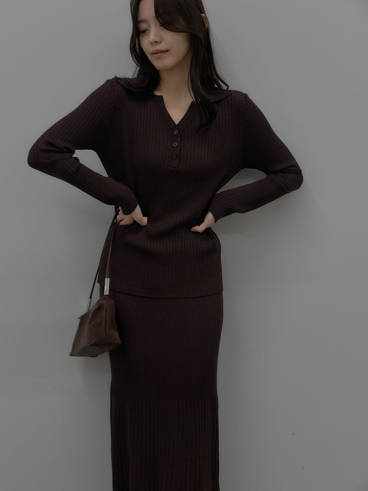 リブポロスカートSET UP