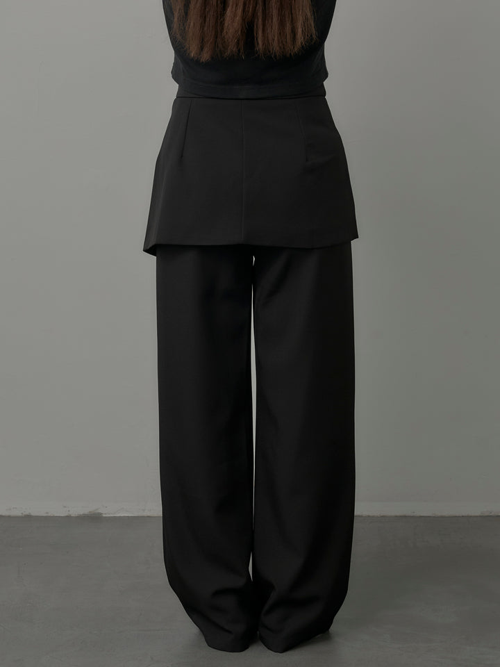 [予約]ラップワイドパンツ