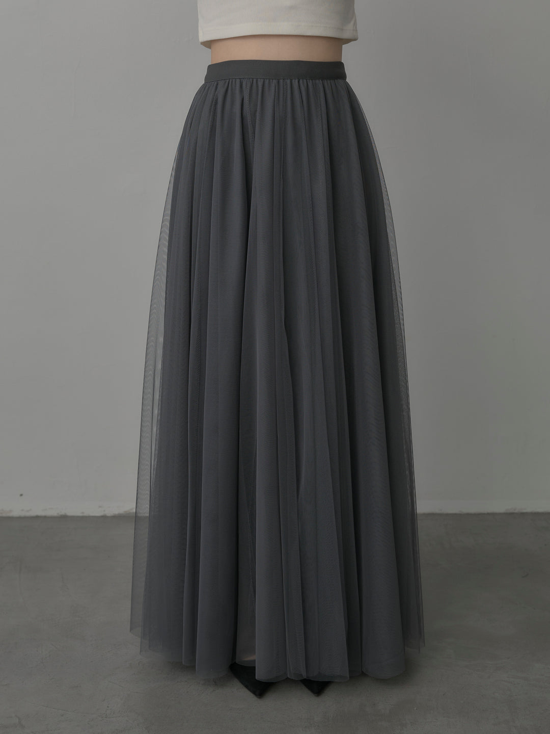 [予約]ボリュームチュールスカート【M】