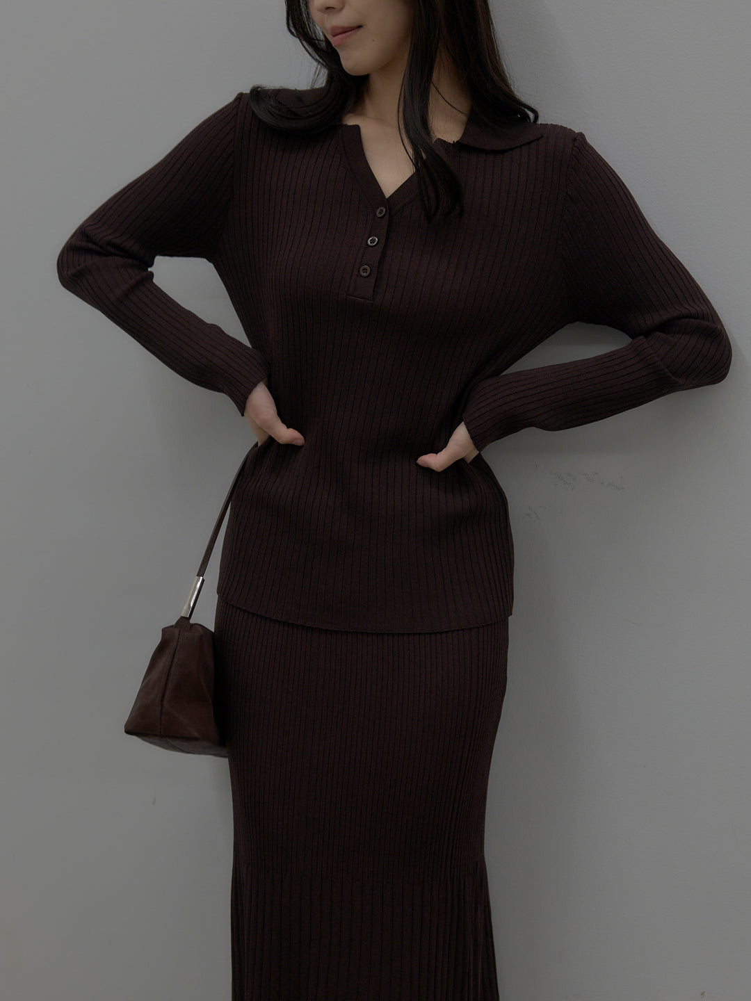 リブポロスカートSET UP