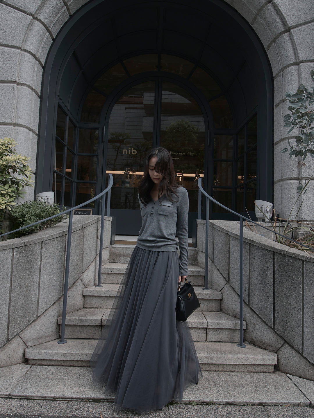 [予約]ボリュームチュールスカート【M】