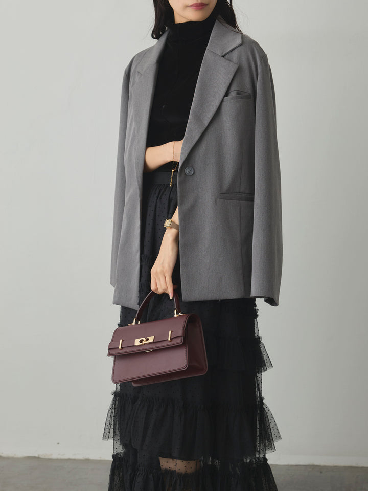 [予約]ドットチュールティアードスカート